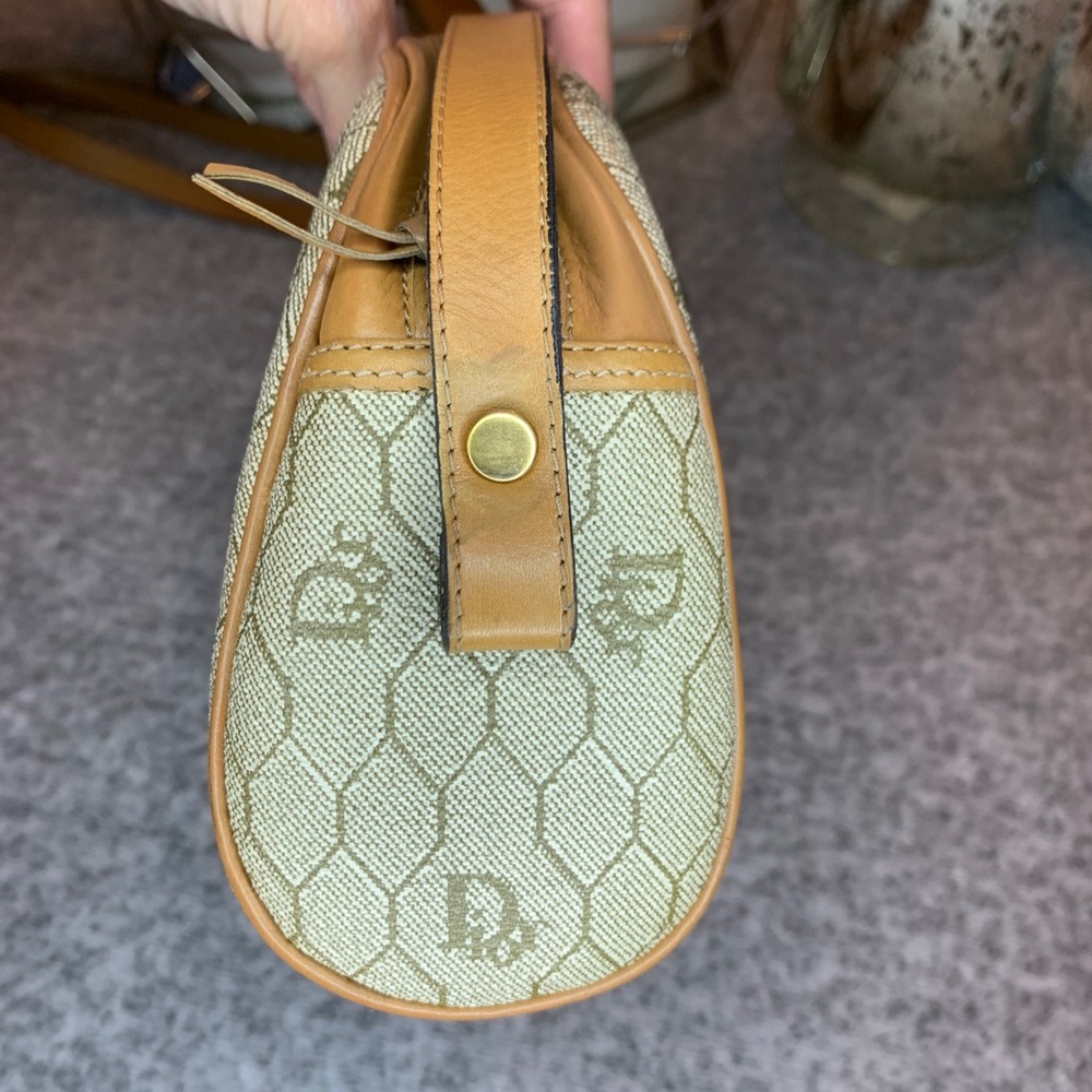 Christian Dior Honeycomb Shoulder Bag vintage PVC - Picture 6 of 14